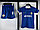 Футбольная форма Челси ENZO 23/24 Детская (комплект футболка+шорты), фото 3