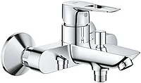 Смеситель для ванны, однорычажный, круглая розетка, хром Grohe BauLoop 29081001