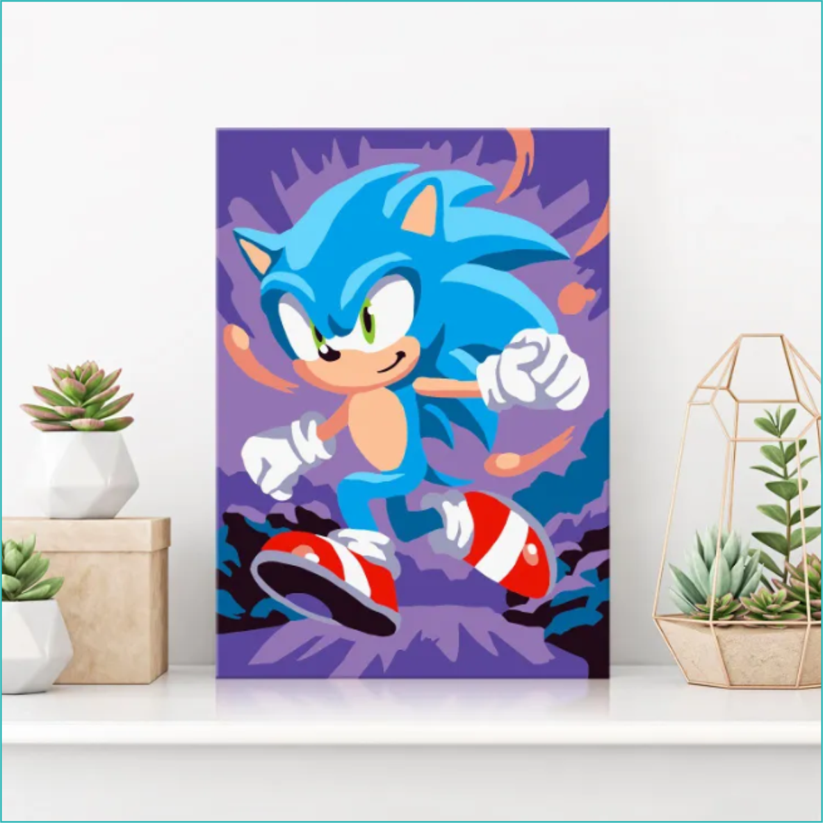 Картина по номерам "Соник (Sonic)" (15х21) - фото 2 - id-p115188020