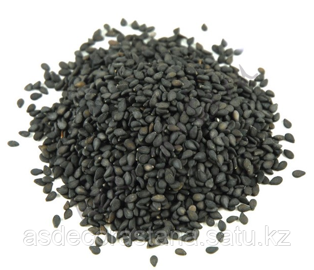 Кунжут семена, черные, пр-во Индия 800гр. - фото 1 - id-p109163638