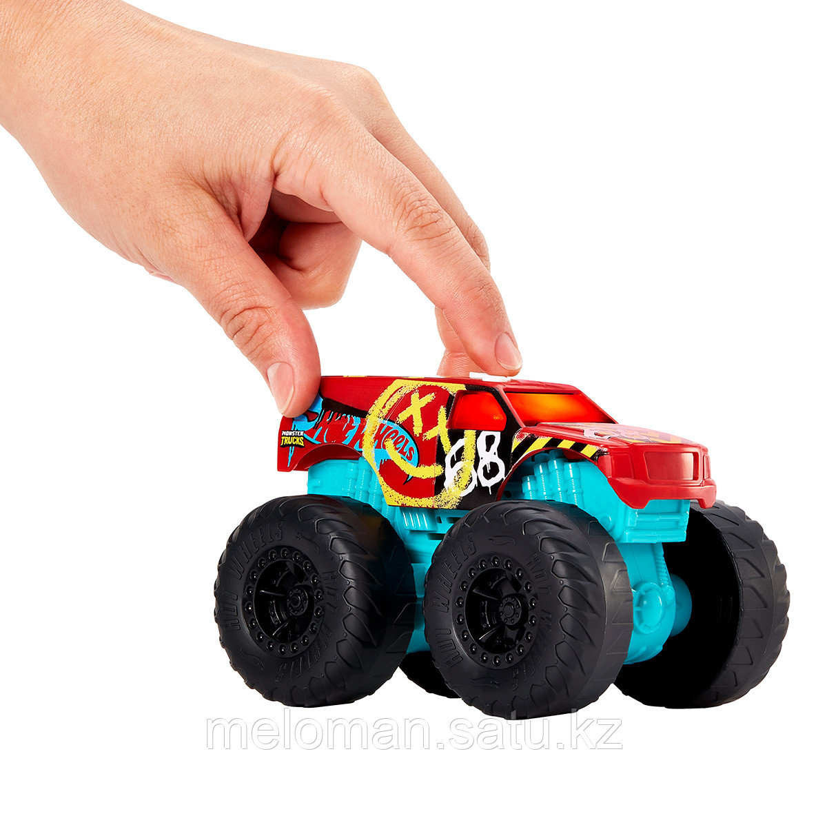 Hot Wheels: Monster Trucks. 1:43 машина со светом и звуком - Demo Derby - фото 4 - id-p115188581