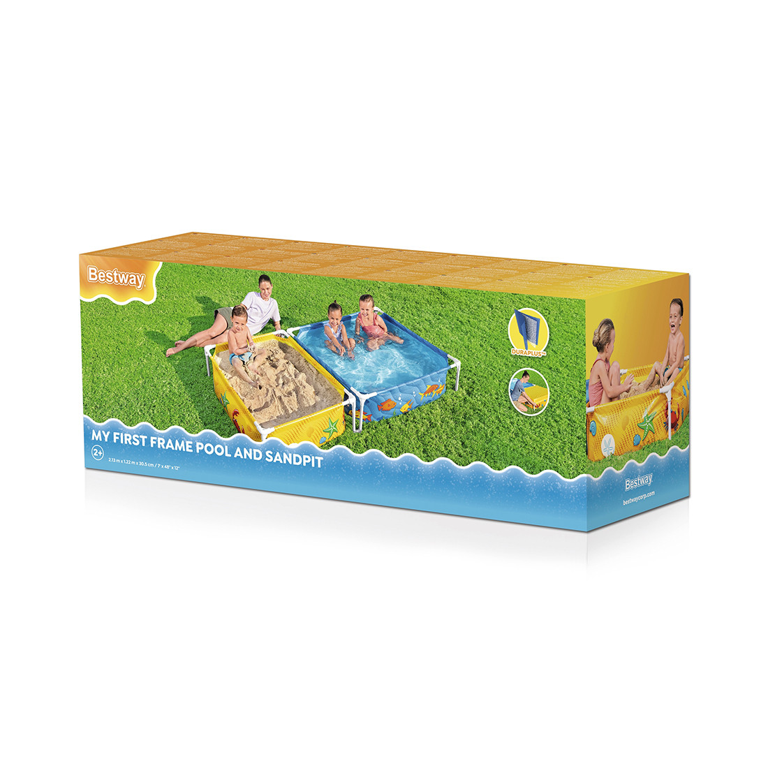 Каркасный бассейн и песочница детский Bestway 561CF - фото 3 - id-p114674202