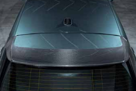 Карбоновый спойлер на крышу для Audi A3 (8Y) 2020-2024+