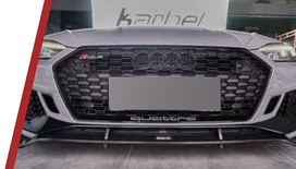 Карбоновая губа переднего бампера для Audi RS5 2017-2019