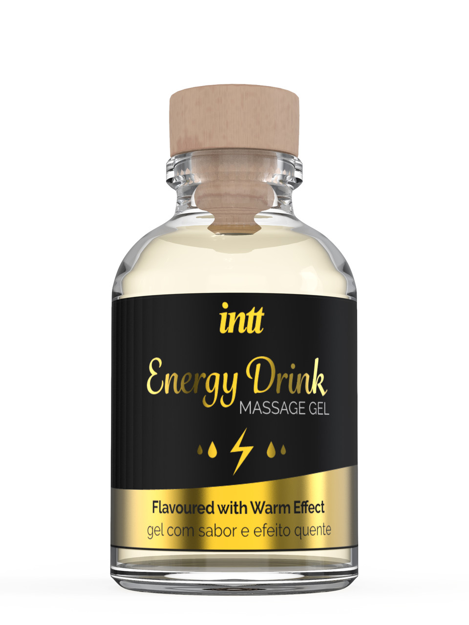 Intt Energy Drink Massage Gel - Съедобный массажный гель для интимных зон, 30 мл - фото 1 - id-p115190421