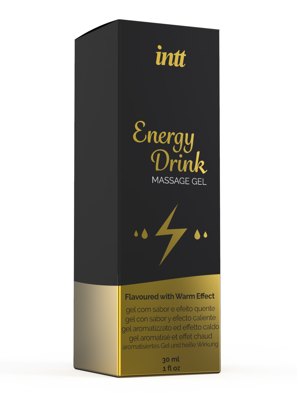 Intt Energy Drink Massage Gel - Съедобный массажный гель для интимных зон, 30 мл - фото 9 - id-p115190421