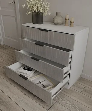 Аквамарин Комод Венеция, 4 ящ., 75.2х38x83 см, фото 3