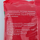 Зерновая приманка для уничтожения крыс и мышей "Зерноцин", 200 гр, фото 2