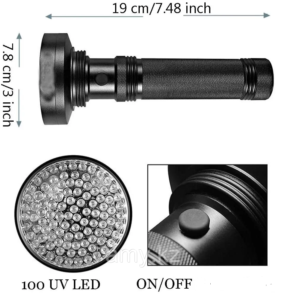 Фонарь ультрафиолетовый UV ZDK U100 - фото 2 - id-p115192215