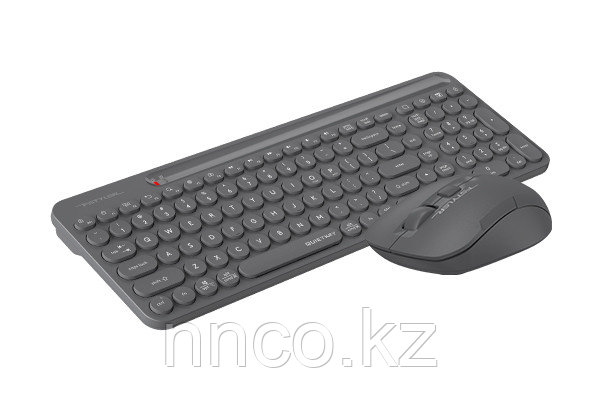 Клавиатура+мышь беспроводная A4tech Fstyler FG3300 Air Grey - фото 4 - id-p115194549