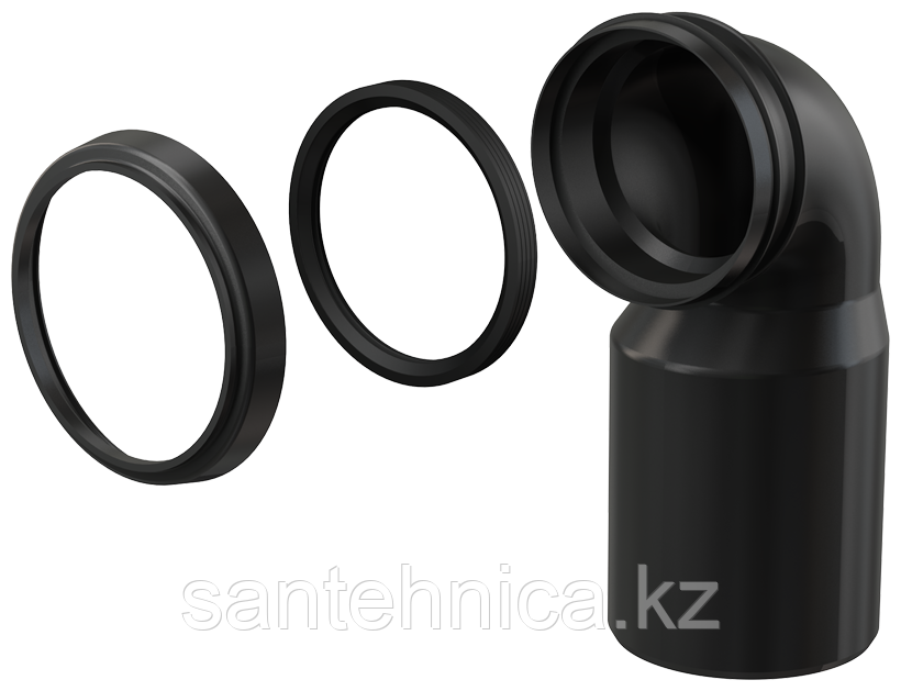 Отвод д/инсталляции 90/110 Alca M906