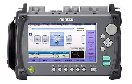 Рефлектометр Anritsu MT9085B-053 1310/1550 нм SM 42/41 дБ SLS, FC адаптер, фото 3