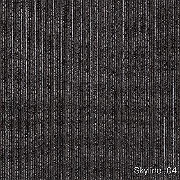 Ковровая плитка Skyline черный