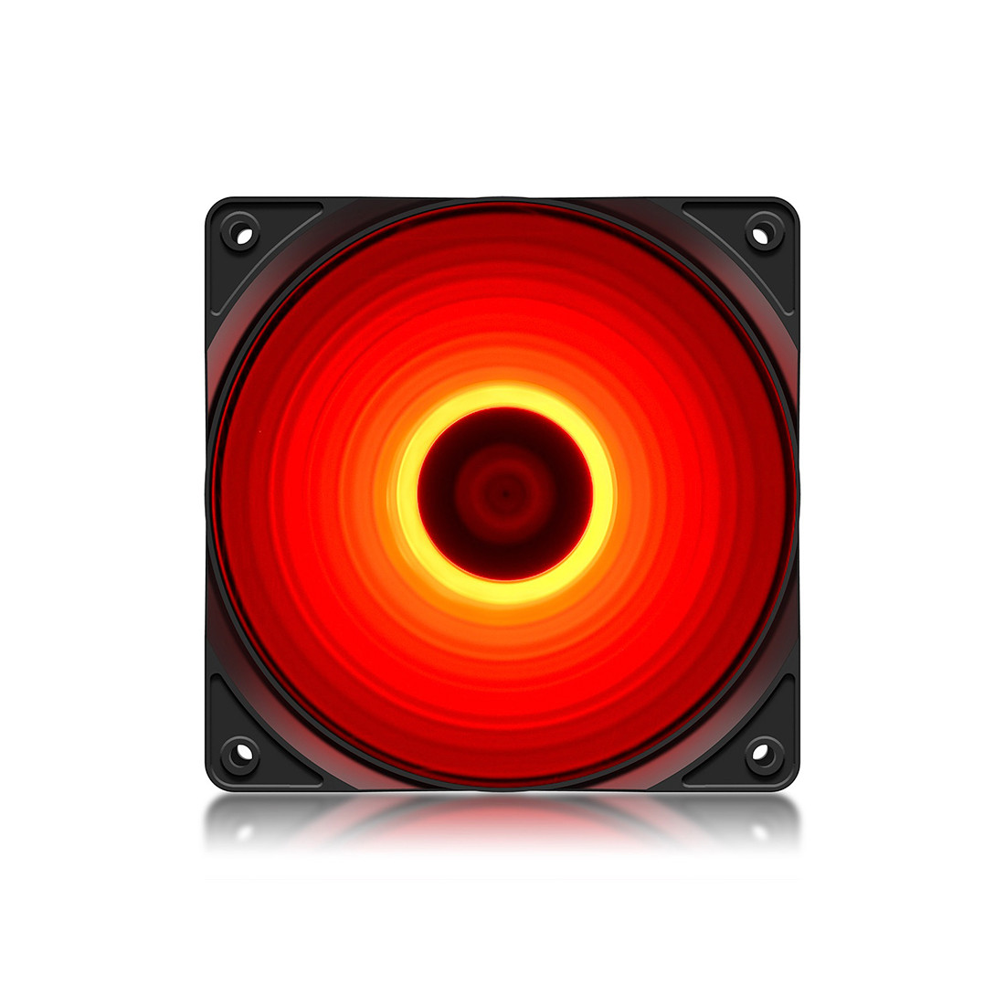 Кулер для компьютерного корпуса с красной подсветкой Deepcool RF 120R - фото 1 - id-p115174277