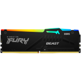 Модуль памяти Kingston 8GB DDR5 5600MT/s CL40 DIMM FURY Beast RGB XMP, EAN: 740617328608