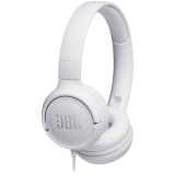 Наушники JBL Tune 500 с проводным соединением наушников на ушах - белые