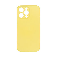 Чехол для iPhone 14 Pro Max X-Game XG-HS158 "Желтый Силикон"