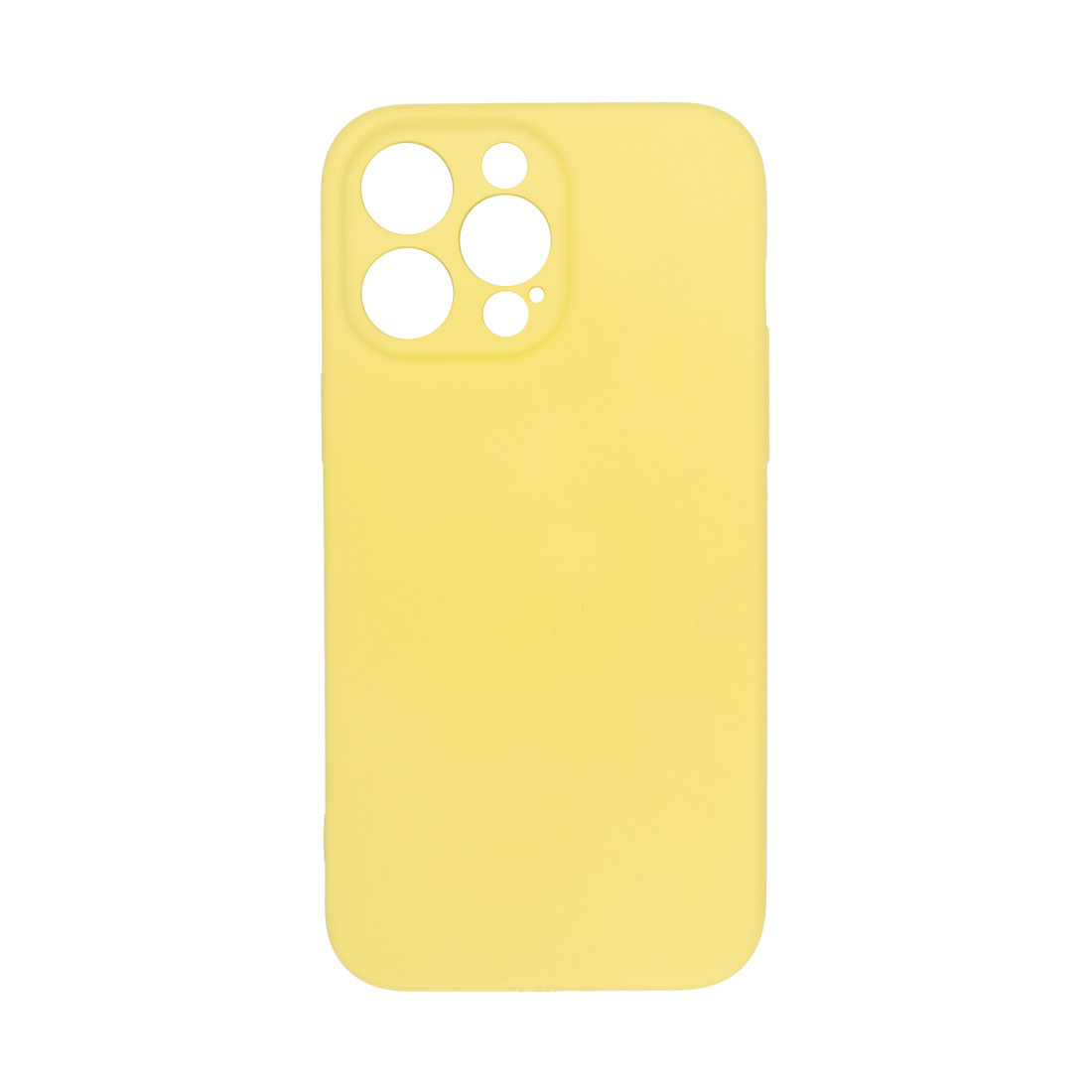 Чехол для iPhone 14 Pro Max X-Game XG-HS158 "Желтый Силикон" - фото 1 - id-p115189081
