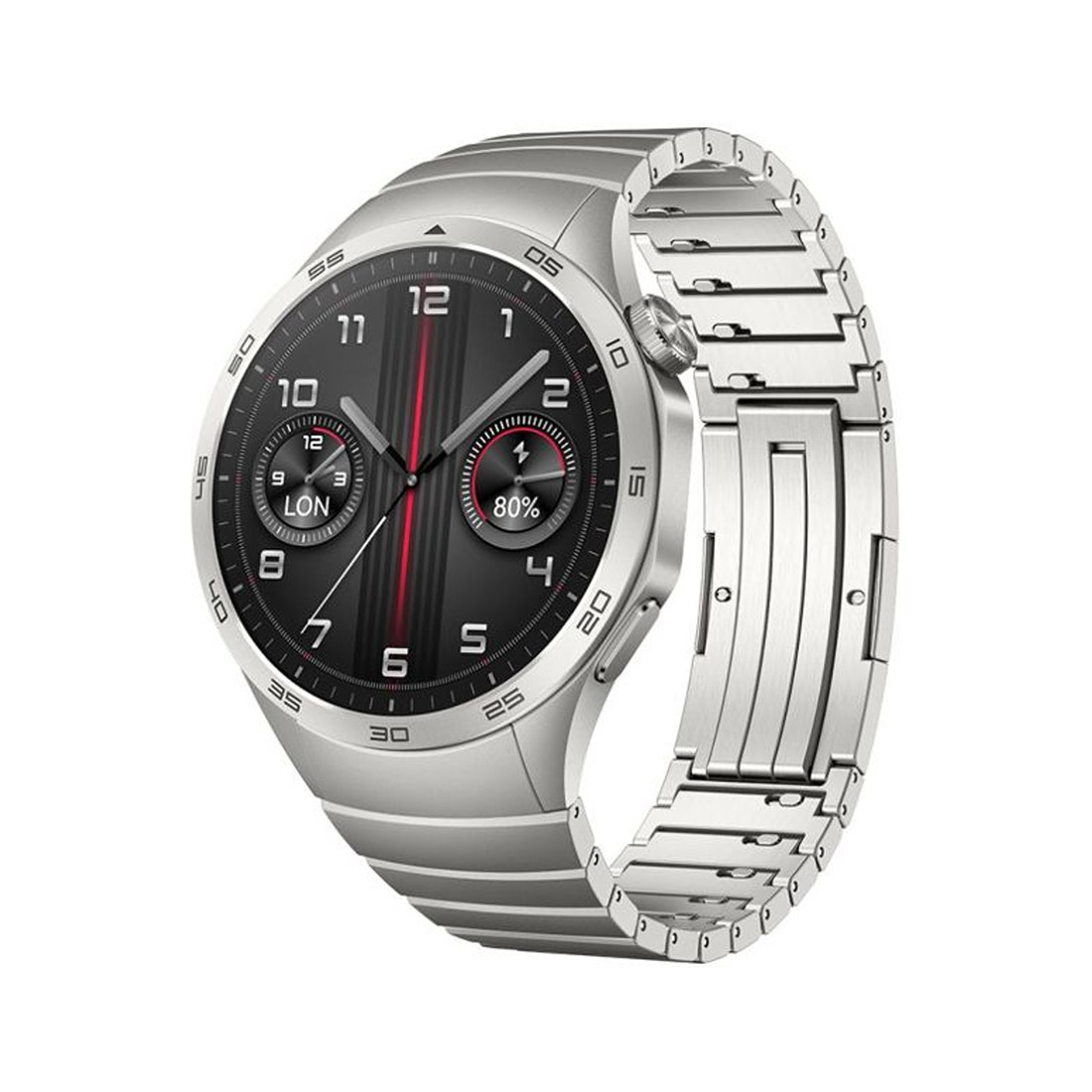 Смарт-часы Huawei Watch GT 4 PNX-B19 с ремешком из нержавеющей стали 46 мм - фото 1 - id-p115189150