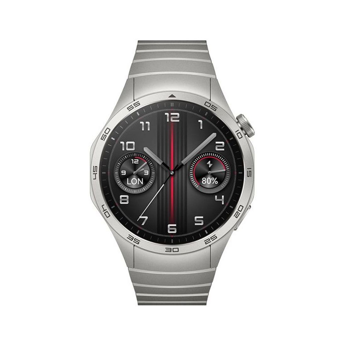 Смарт-часы Huawei Watch GT 4 PNX-B19 с ремешком из нержавеющей стали 46 мм - фото 2 - id-p115189150