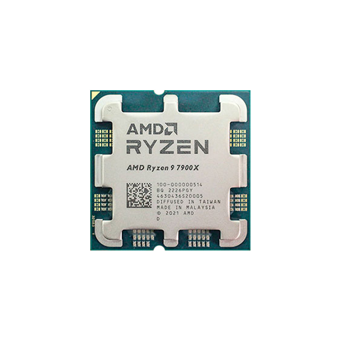 Процессор AMD Ryzen 9 7900X AM5 восьмиядерный