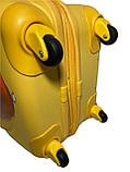 Дорожный чемодан из пластика, размер "S", "Ambassador". Высота 56 см, ширина 35 см, глубина 22 см., фото 5