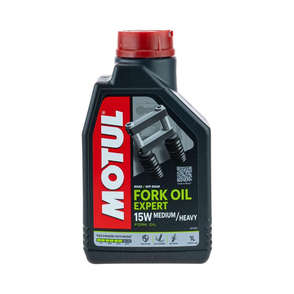 Вилочное и амортизаторное масло MOTUL FORK OIL EXPERT MEDIUM/HEAVY 15W 1л - фото 1 - id-p115198590