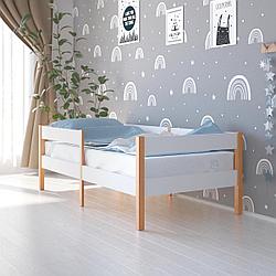 Кровать Pituso Saksonia 160х80 см, белый-бук