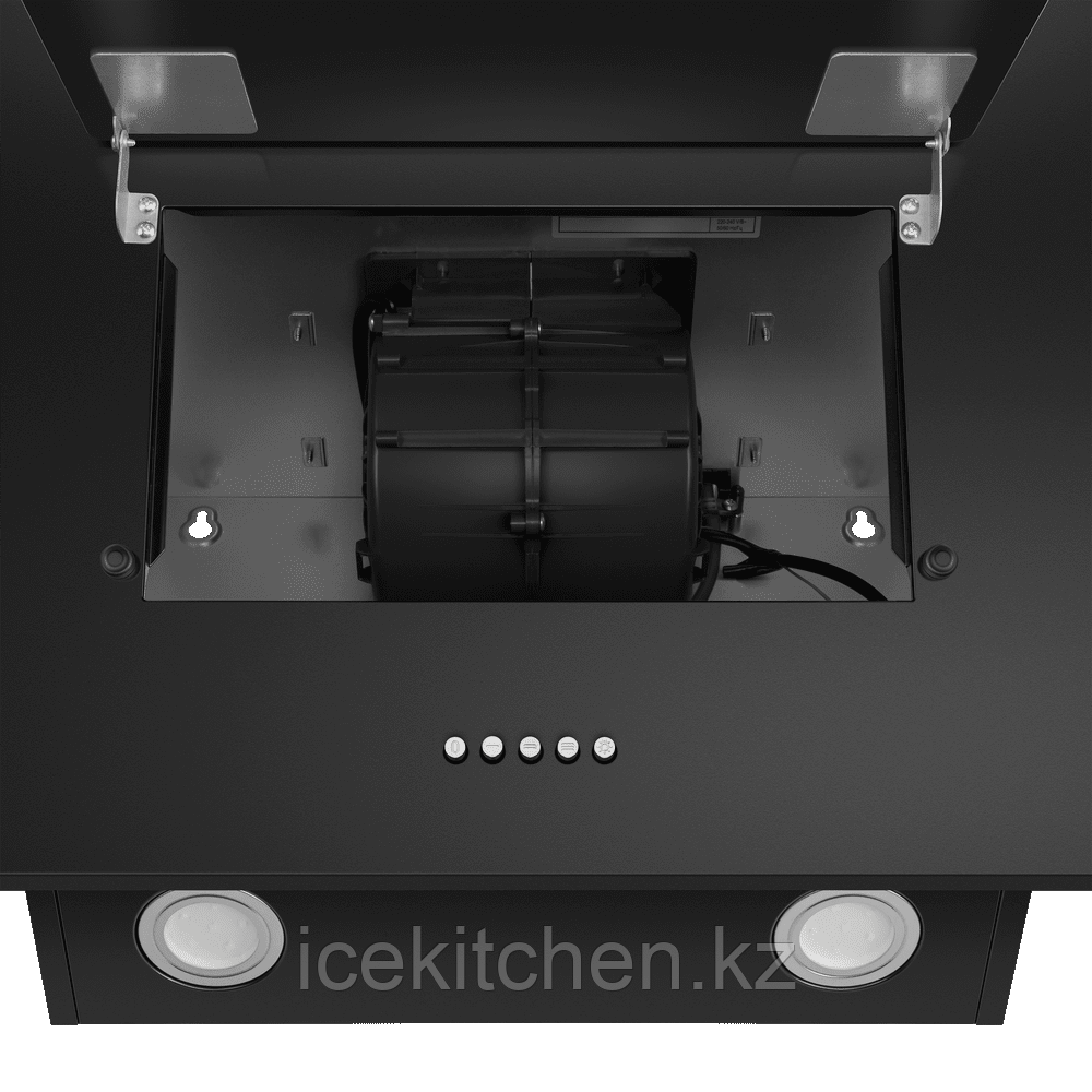 Наклонная кухонная вытяжка Tower 60 черный - фото 9 - id-p115232395