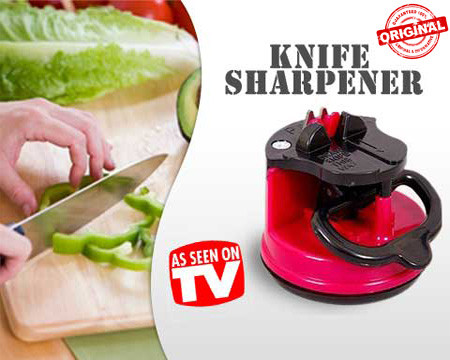 Универсальная Точилка для ножей Knife Sharpener with Suction Pad