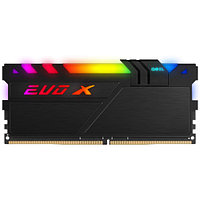 Оперативная память  16GB GEIL DDR4 EVO X II Black с RGB подсветкой 16-20-20-40 GEXSB416GB3200C16BSC Retail