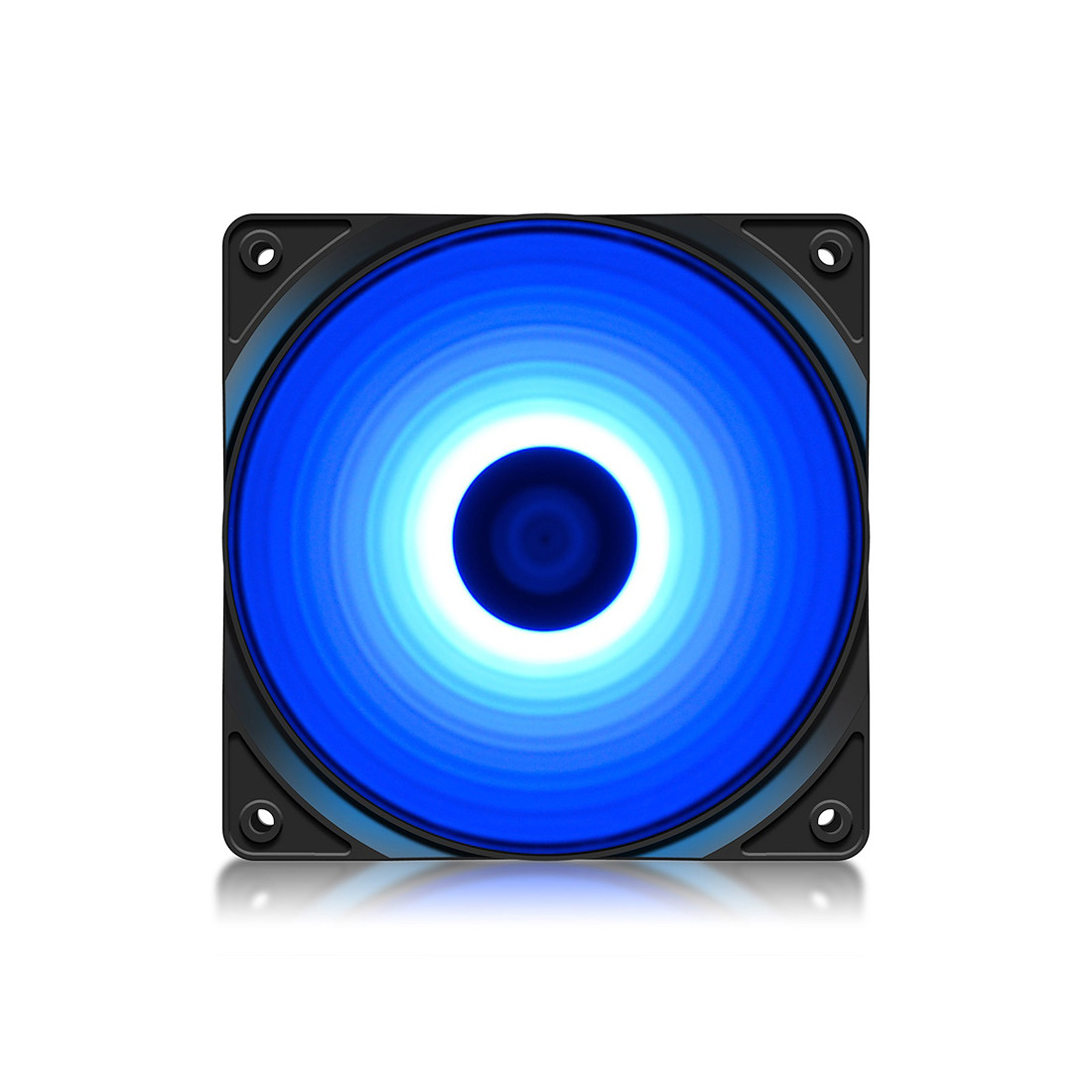 Кулер для компьютерного корпуса Deepcool RF 120B 120мм Blue LED Чёрный - фото 1 - id-p115239414