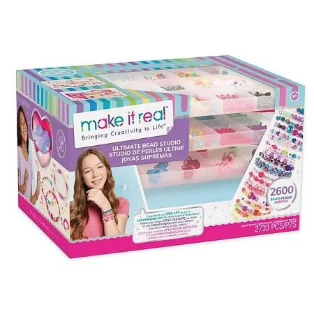 Набор для творчества Make It Real Студия бисера Ultimate Bead Studio 1701MR - фото 1 - id-p114870164