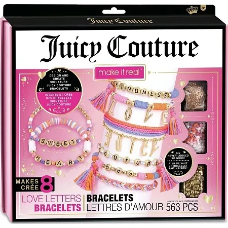 Набор для творчества Make It Real Создание браслетов Juicy Couture Love Letters 4412MR - фото 1 - id-p114870154