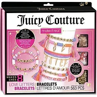 Набор для творчества Make It Real Создание браслетов Juicy Couture Love Letters 4412MR