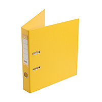 Папка-регистратор Deluxe с арочным механизмом Office 2-YW5 А4 50 мм жёлтый 2-YW5