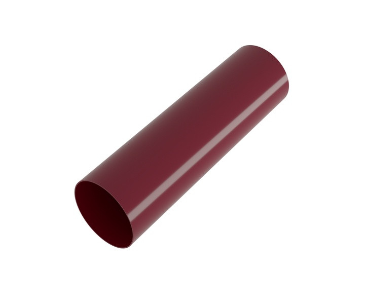 Труба водосточная 1м, Docke Standard, цвет красный(RAL 3005) - фото 2 - id-p115240070