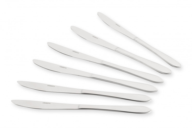 Набор столовых ножей Ardesto Gemini Kensington 6 пр. нержавеющая сталь AR1906KK - фото 1 - id-p114870244