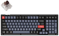 Клавиатура Keychron V5-A3 Frosted Black Brown Switch RGB Hot-Swap Keychron K pro Mechanical V5A3_KEYCHRON