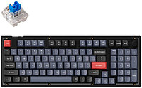 Клавиатура Keychron V5-C2 Frosted Black Knob Blue Switch RGB Hot-Swap Keychron K pro Mechanical V5C2_KEYCHRON