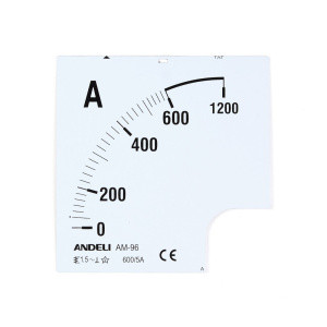 Шкала для амперметра ANDELI 2000/5 - фото 1 - id-p115242394