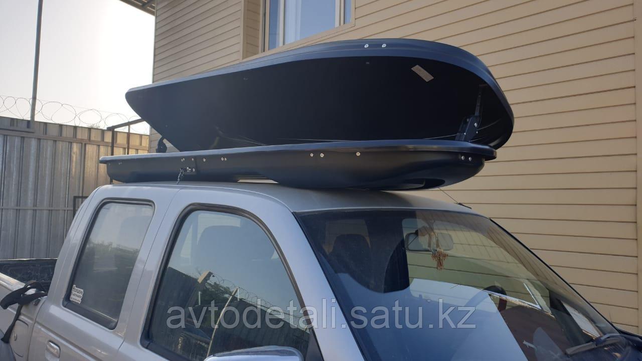 Автобокс багажник на крышу Yuago Cosmo 485л 218Х73Х30СМ - фото 3 - id-p115247051
