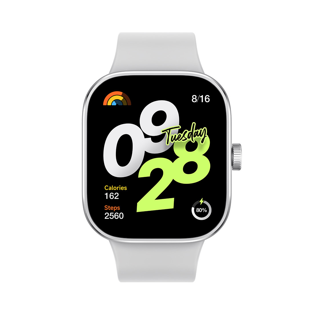 Смарт-часы Redmi Watch 4 серебристо-серого цвета - фото 2 - id-p115241338