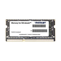 Модуль памяти Patriot SL DDR3L 8GB для ноутбука (SKU: PSD38G1600L2S)