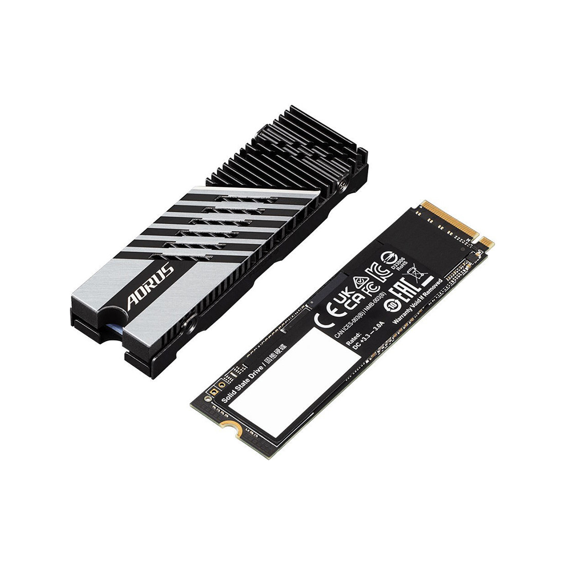 SSD накопитель Gigabyte 7300 AORUS AG4731TB объемом 1ТБ M.2 PCI-E 4.0x4 - фото 2 - id-p115241449