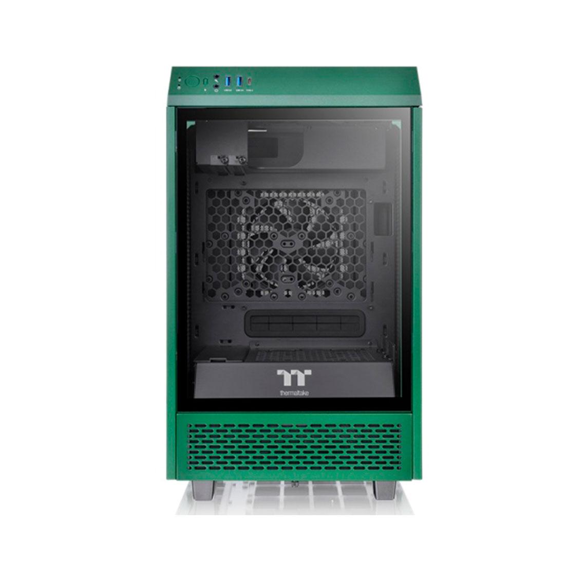 Корпус Thermaltake The Tower 100 Racing Green (без БП) - фото 2 - id-p115241518