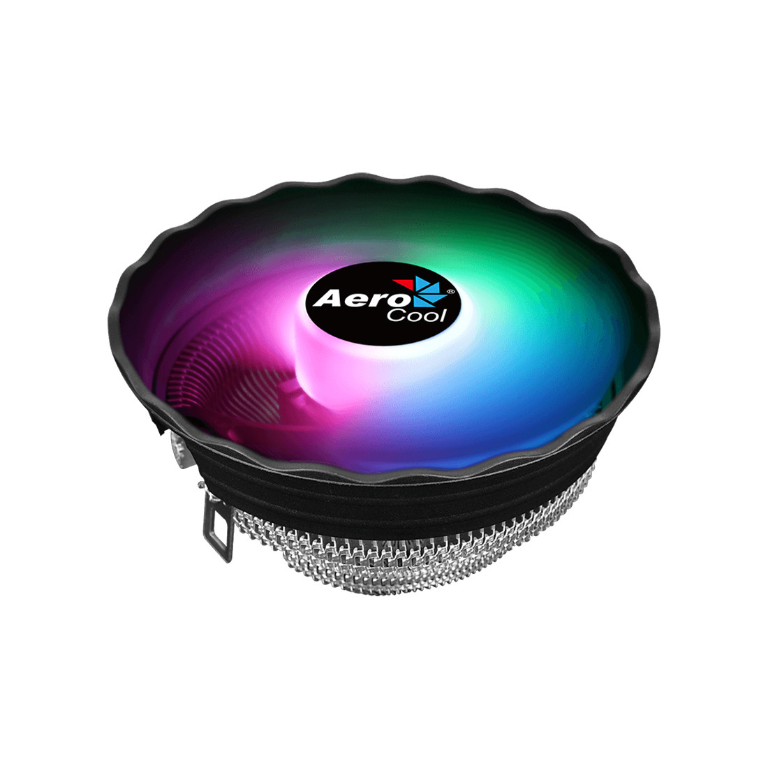Кулер для процессора Aerocool Air Frost Plus FRGB 3P - Воздушный морозный кулер с RGB подсветкой 3PIN - фото 2 - id-p115241697