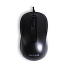 Мышь компьютерная Delux DLM-109OUB, оптическая, USB, эргономичный дизайн, фото 2