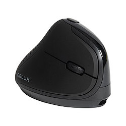 Беспроводная мышь Delux M618XSD Черный с улучшенной эргономикой