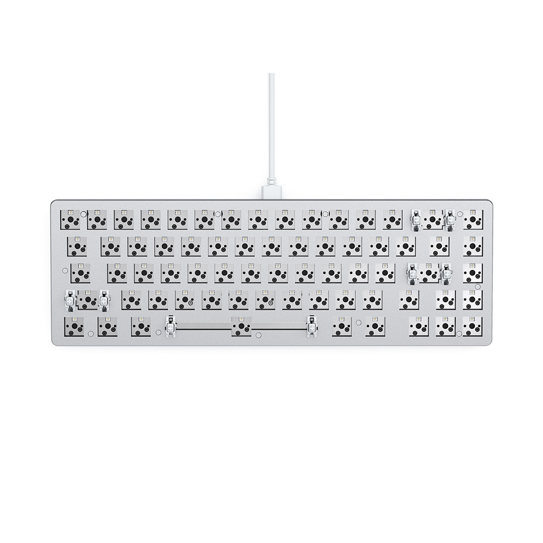 Компактная клавиатура Glorious GMMK2 Белая (GLO-GMMK2-65-RGB-W)